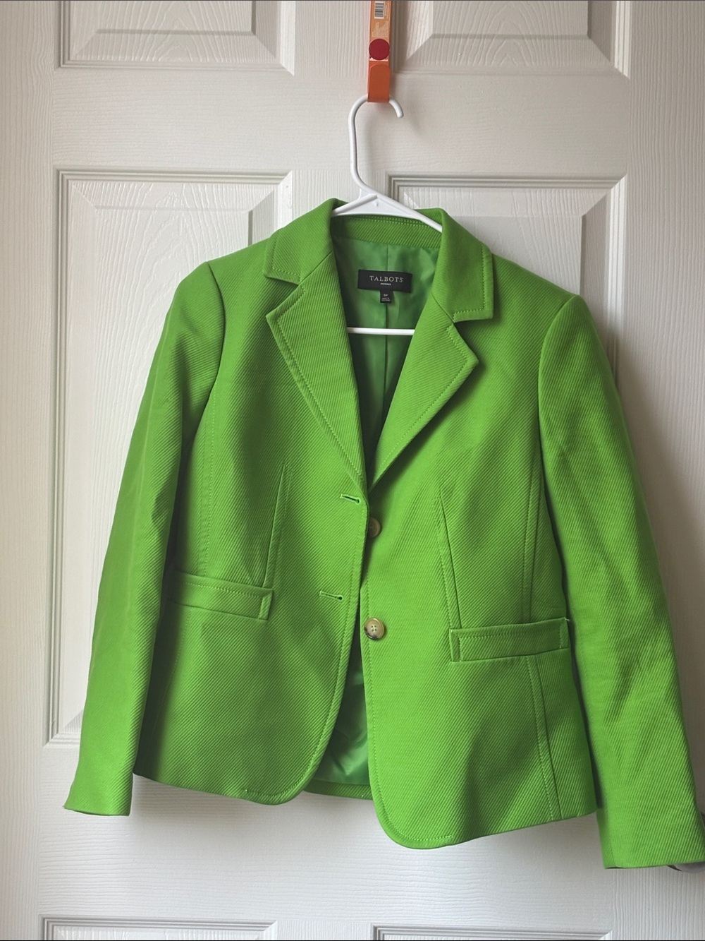 Talbots Lime Green Tailored Women's Blazer